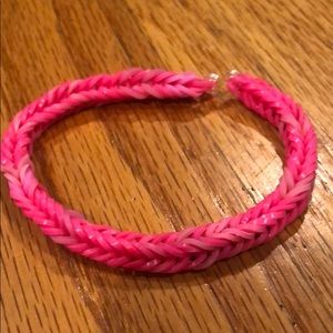 Pink bracelet
